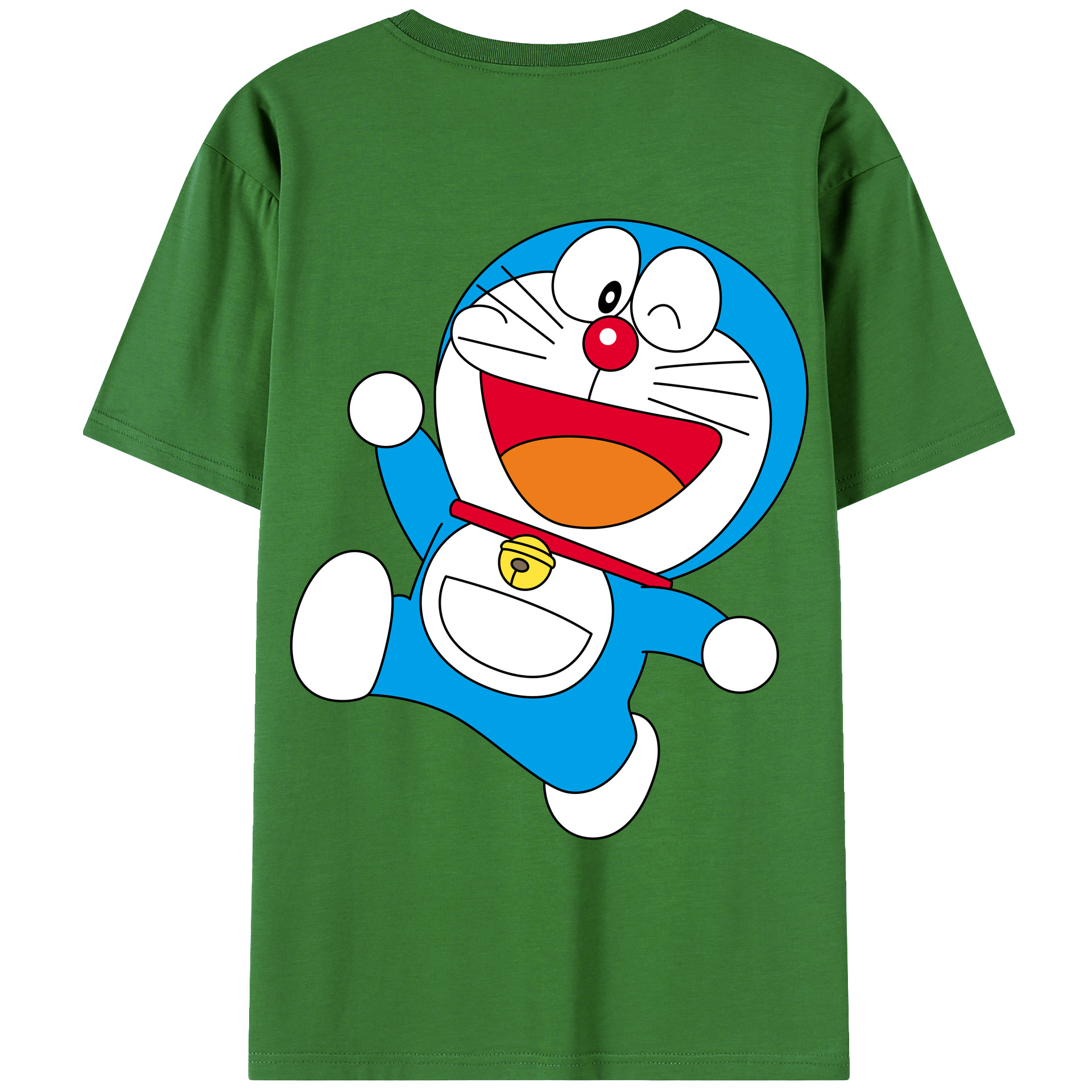 （画像用） ドラえもん Doraemon レディース半袖Tシャツ(バックプリント)